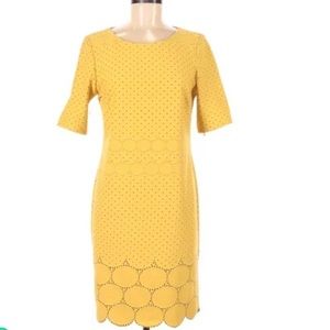 🤩RMLL Yellow Black Stretch Sheath Dress🤩